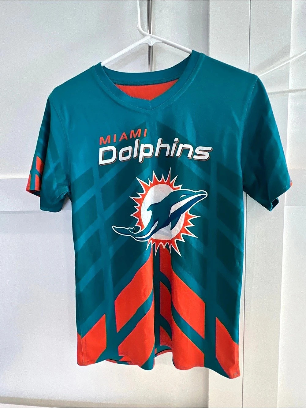 NFL FLAG Miami Dolphins #97 Musacco jersey Large Like New